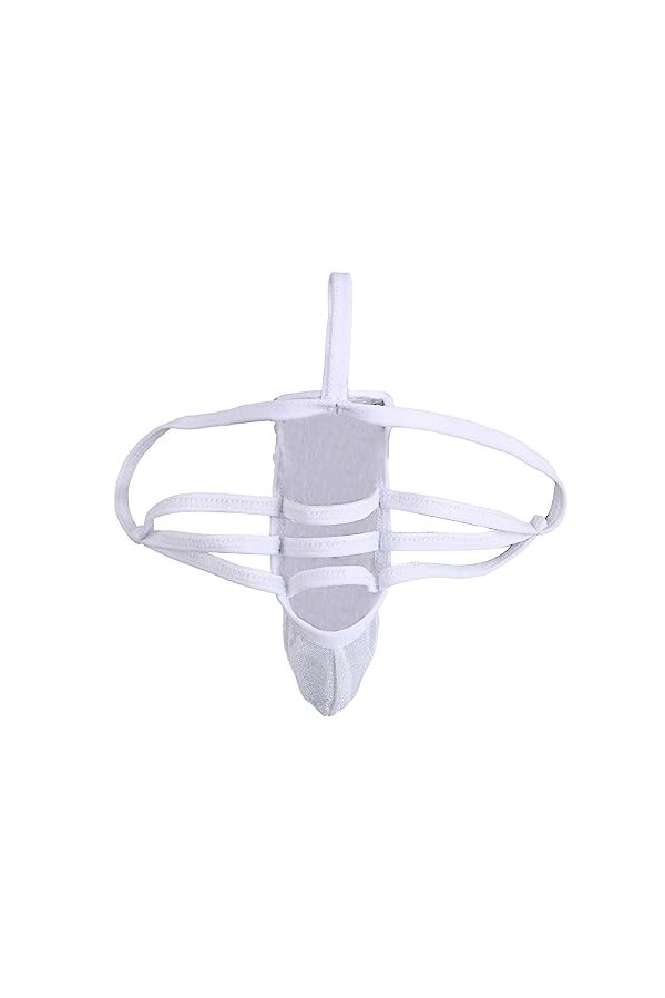 Générique String Homme Sexy Hot Dentelle Slips Boxer sous-vêtements Sexy pour Hommes J Rope Sexy See Through Underwear Men Ex