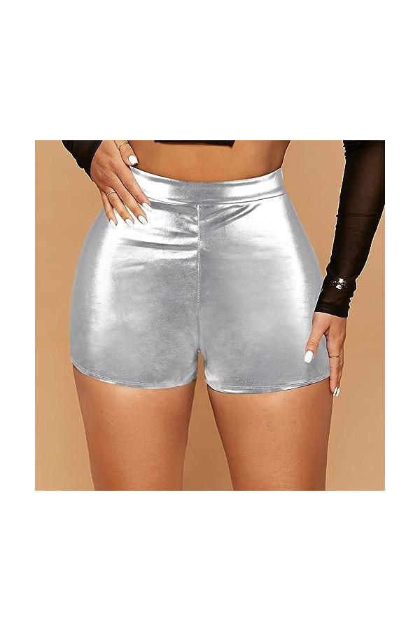 Lingerie Femme Sexy Ensemble Homme Sexy Hot y21k Short décontracté en Cuir pour Femme avec Cordon de Serrage Confortable et S