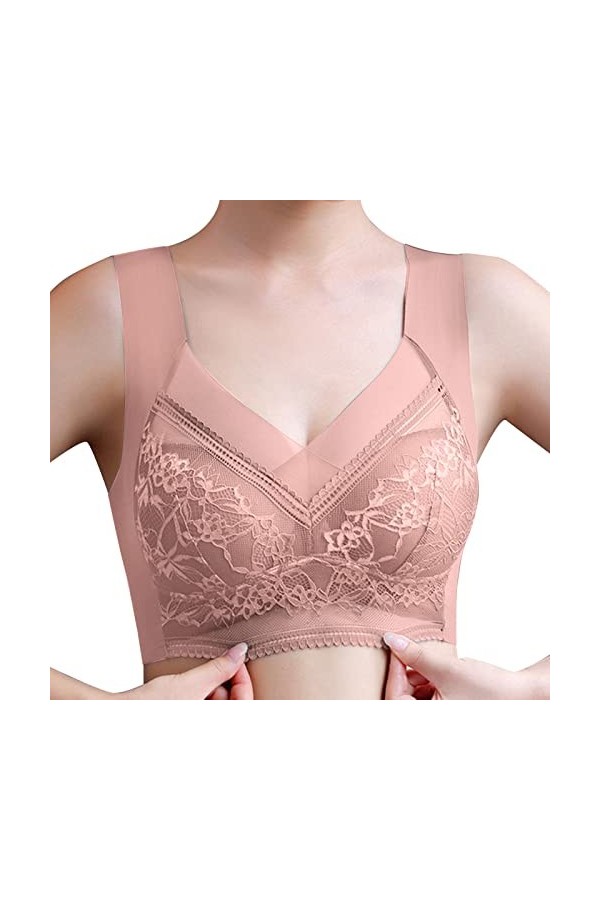 Lingerie Femme Sexy Ensemble Homme Sexy Hot y22k Femmes Pleine Coupe Mince sous-vêtements Grande Taille sans Fil Sport Soutie