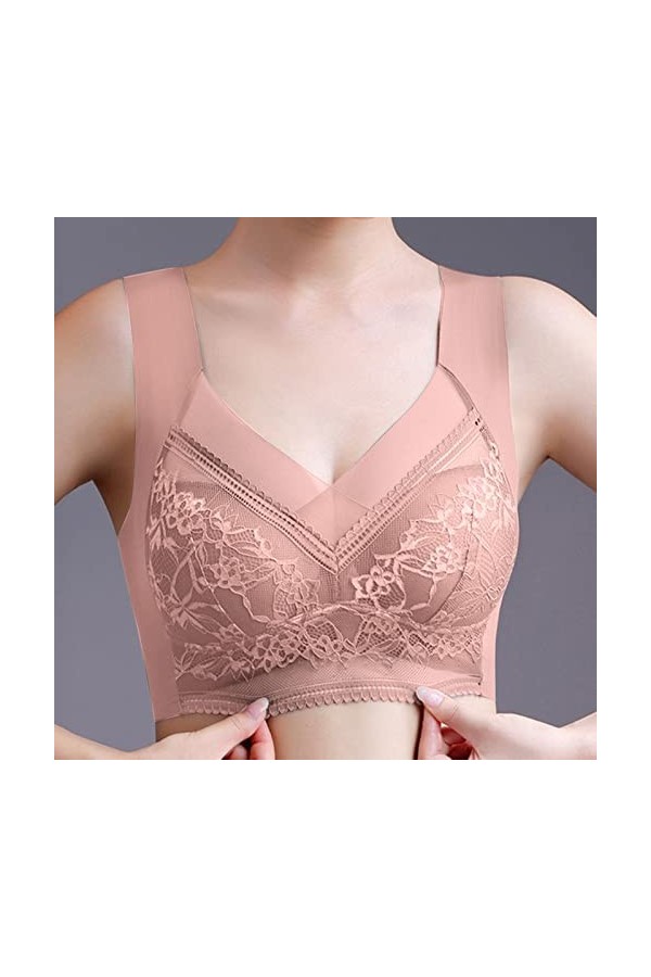 Lingerie Femme Sexy Ensemble Homme Sexy Hot y22k Femmes Pleine Coupe Mince sous-vêtements Grande Taille sans Fil Sport Soutie