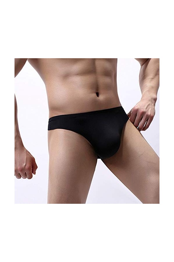 Body Homme Sexy éRotique String Comfort Respirant Tanga Thong ​sous-vêtement Taille Basse Élastique Underwear Sexy éRotique S