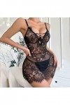 Dessous Damen Sexy Unterwäsche übergröße Sexy Set Reizwäsche Body Suit Sexy Damen Dessous Set Unterwäsche Frauen v-Ausschnitt