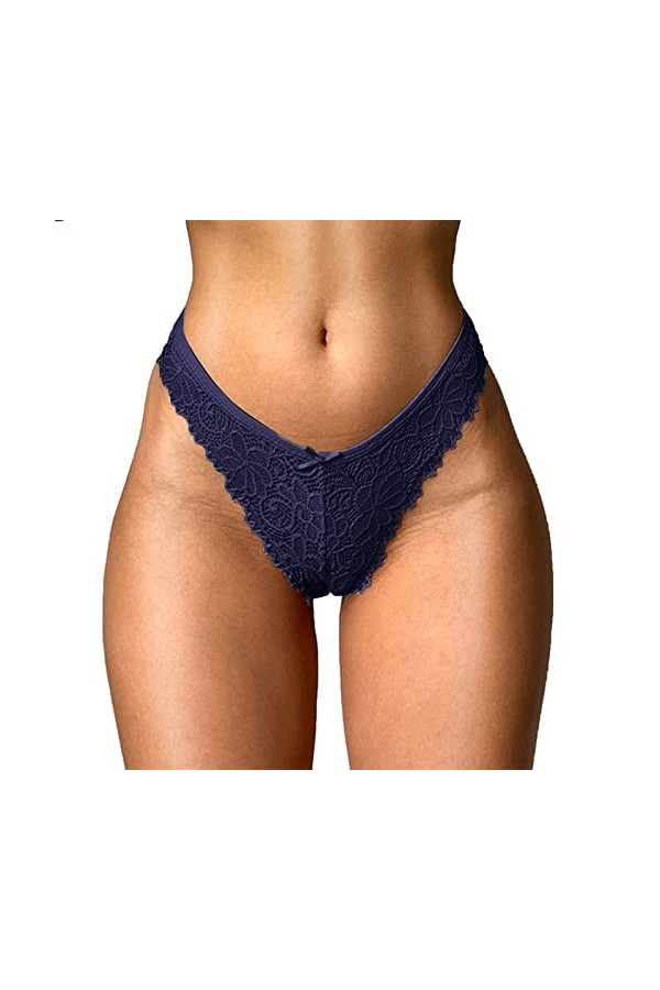 Culotte Sexy Femme, Élégant Lumière pour Femme Sexy Patchwork Culottes Femmes Slips Lingerie Erothique G-String sous-vêtement