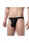 FGUUTYM Sous-vêtement de ski court pour homme, Noir , M