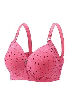 liaddkv Couple Plus Tasse Sous-vêtements Femme Thin Lady Soutien-gorge rassemblé seins réglables Bustier Femme Rembourré, Rou