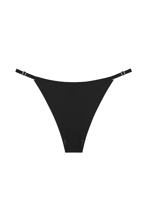 Générique Culotte Femme Taille Haute Strings Et Tangas String Ficelle T-Back De Ouvert Slips Léger Lace Patchwork Culottes St