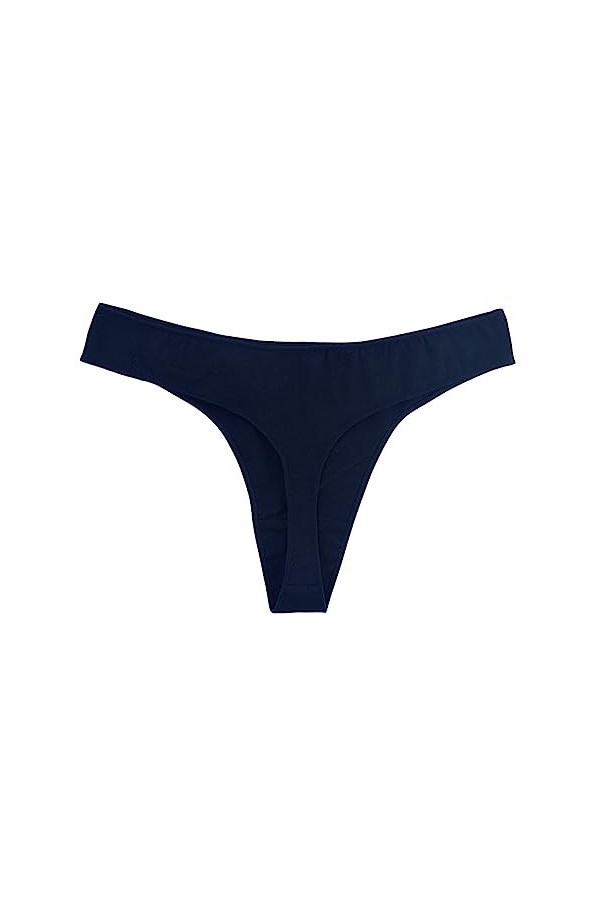 String Pantalons et T-Back Tangas Dames en Sexy Slip Coquine Crochet Dentelle Culotte Taille Haute Blanc sous-Vêtements en Co