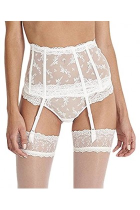 Aubade Garter Belt pour Femme - Belle DIspahan - Perle XL