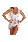 Lingerie Erothique Sexy Slutty Hot Nuisette Mini Robe Sexy Grande Taille Babydoll See Through Night Wear Coquine Lingerie Ouv