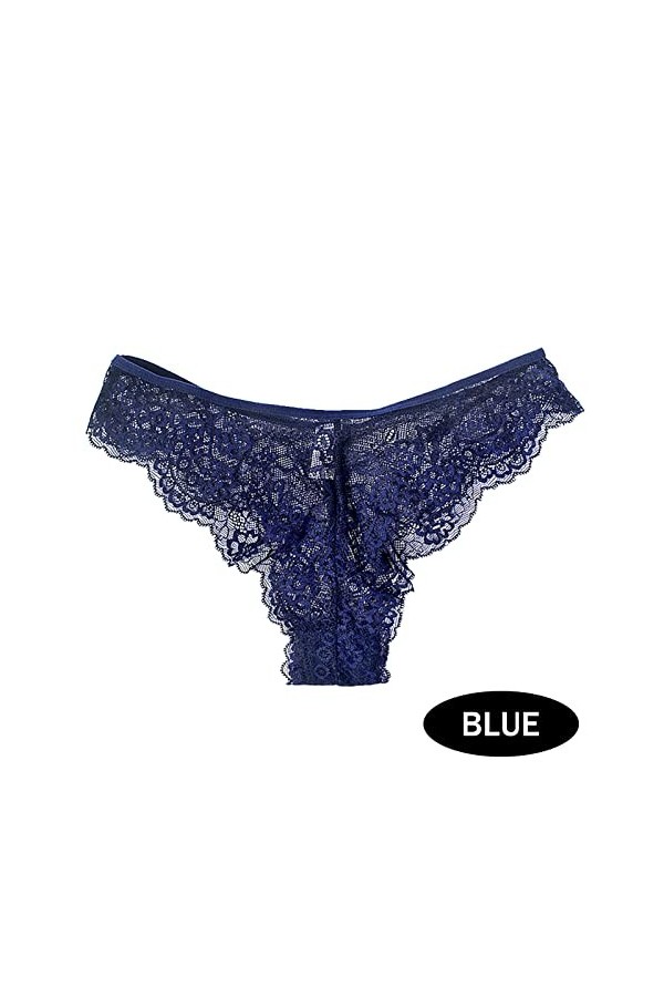 Générique Culotte Taille Haute Femme Strings Dentelle Taille Basse Sensuelle Culotte Sexy Chic Slip Tanga Nuisettes Transpare