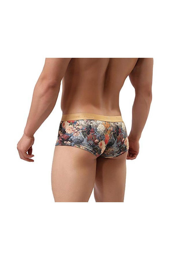 ADMAY Femme Sexy Ensemble Lingerie Boxer à imprimé Penh pour Homme Lingeries Sexy Grande Taille