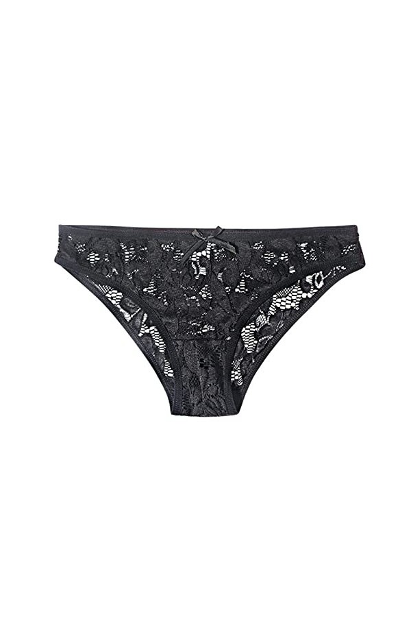 Générique Culotte Taille Haute Femme Strings Dentelle Taille Basse Sensuelle Culotte Sexy Chic Slip Tanga Nuisettes Transpare