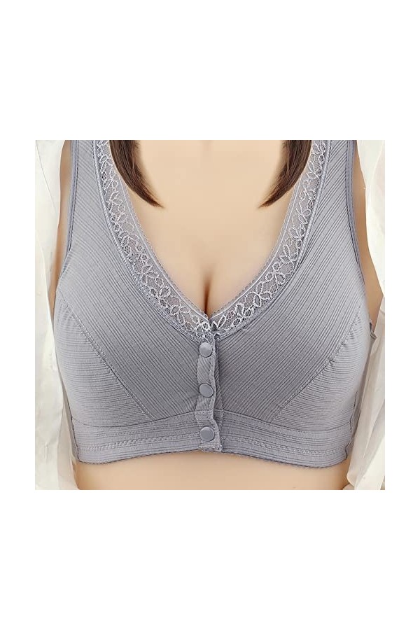 Lingerie Femme Sexy Ensemble Homme Sexy Hot y28.k Femmes Mode Sexy Dentelle Avant Boucle sous-Vêtements sans Jantes Gilet Den