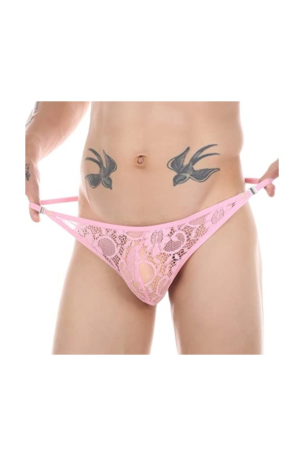 Slip Homme Sexy sans Couture Boxer Sport Homme Running Ultra Doux éLastique Lingerie Respectueux De lenvironnement String po