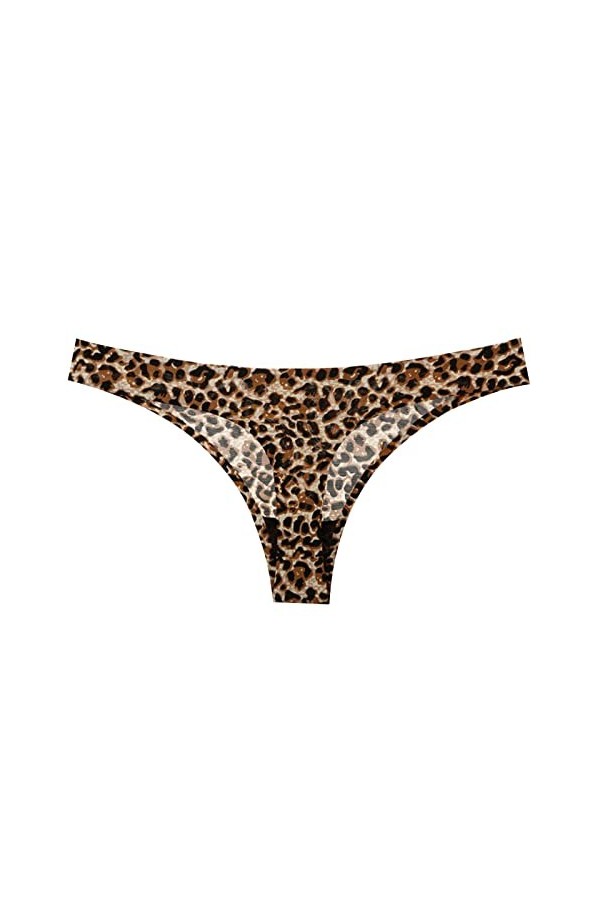 KEIZHUONIQIU Strings et T-Back Tangas Femme en Sexy Slip et Comfortable en Dentelle Culottes Taille Haute Élastique Lingerie 