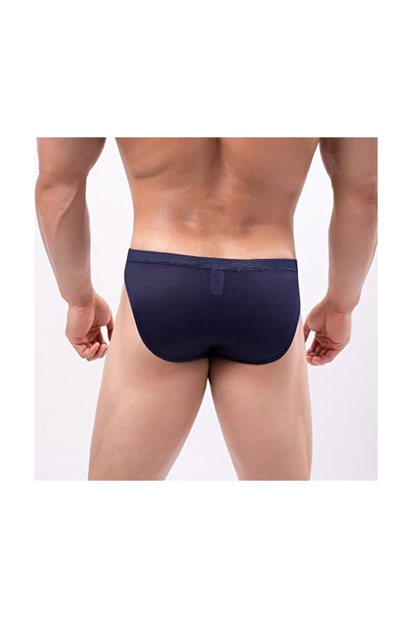 Junhasgood Grands sous-vêtements pour Hommes sous-vêtements pour Hommes Fashion Low Rise Sexy Trend Sharp and Interesting Dou