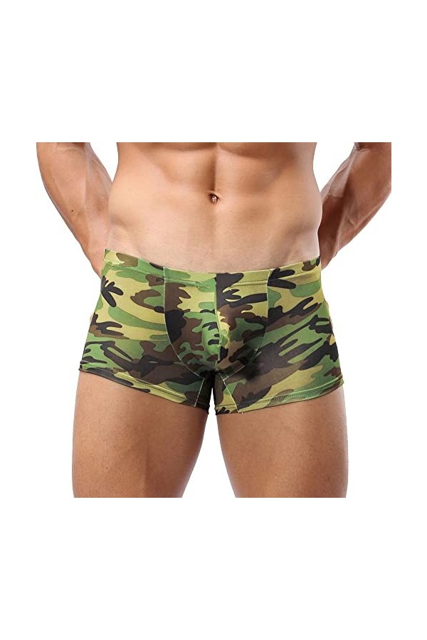 Briefs Sous-vêtements pour homme Motif camouflage, Camouflage, L