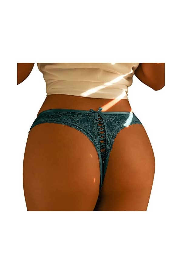 PANPANY Culottes pour Femme Sexy Soutien-Gorge String Confortables Tanga Femme Multicolore sous Vetements Culotte Slips Multi