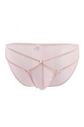 Générique String Homme Sexy Hot Dentelle Slips Boxer Personnalité Simple pour Homme Sexy Mini String Open Mouth Underwear T P