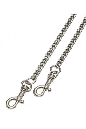 Liebeskind Berlin Sangle 5, Bretelles Longues Femme, Argent Noir, Long HxBxT 0cm x 0.9cm x 110cm 