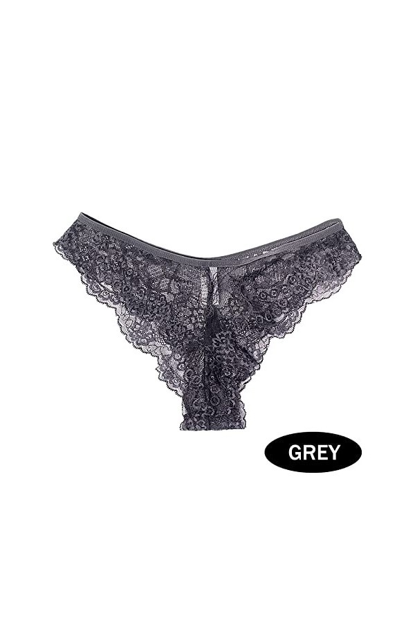 Générique Culotte Taille Haute Femme Strings Dentelle Taille Basse Sensuelle Culotte Sexy Chic Slip Tanga Nuisettes Transpare