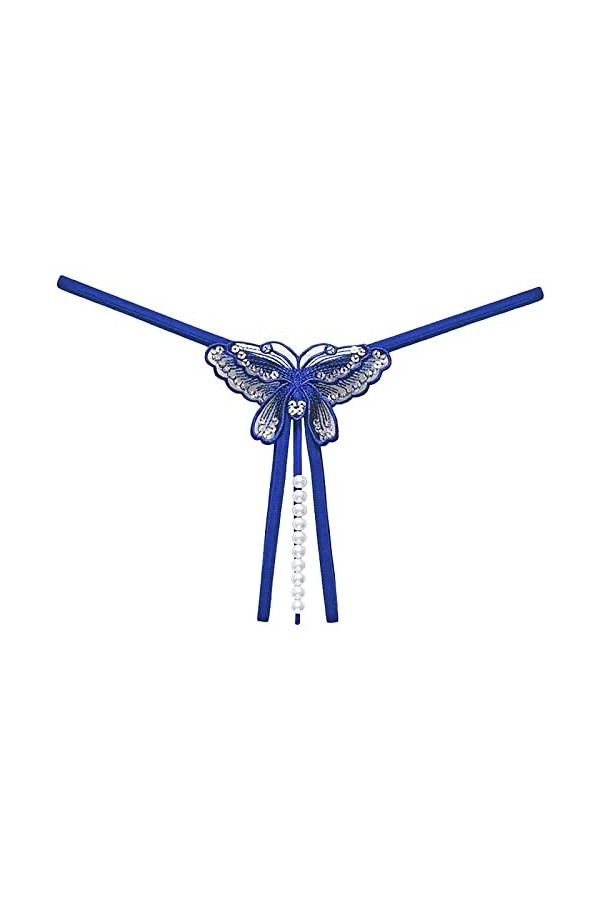 KEIZHUONIQIU Tanga-Strings Tangas pour Femme Ouvert Slip Confortables Crochet Dentelle pour Femmculottes Creux Out Léopard so