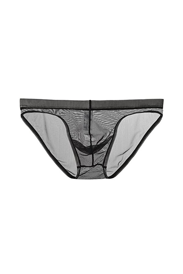Générique String Homme Sexy Hot Dentelle Slips Boxer String Transparent pour Homme en Maille Fine sous-vêtement Sexy Amusant 