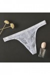 Générique String Homme Sexy Hot Dentelle Slips Boxer Mens Lace Transparent String Thin Sexy Underwear Seductive T Pants Mesh 