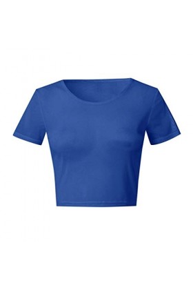 Générique Soutien Gorge Sexy Coquin T-Shirt décontracté à Manches Courtes en Maille Transparente pour Femmes Chemise De Nuit 