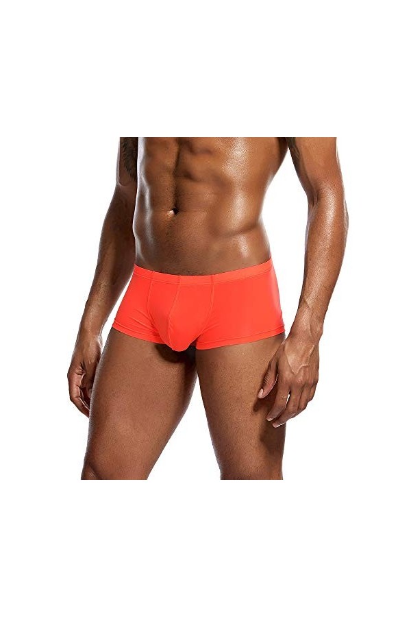 Caleçon ultra fin pour homme - Multicolore, Orange, L