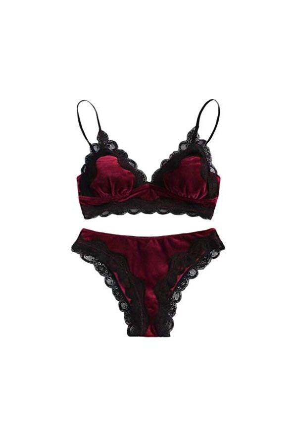 Lingerie Femme Sexy Ensemble Homme Sexy Hot y26k Vêtements de Nuit Dentelle Pyjamas Bodydoll Bra Femmes Lingerie Sexy Velours