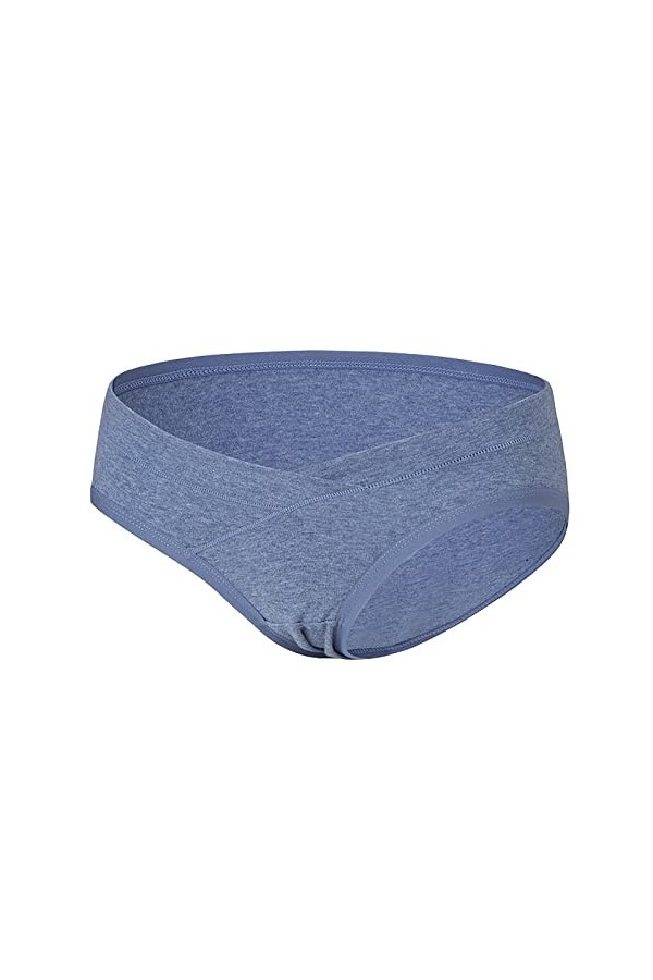 Shorts pour Femme Stretch Culotte en Pur Coton et Soie Slips Taille Haute Pantalons Triangle Couleur Unie String Coton Elegan