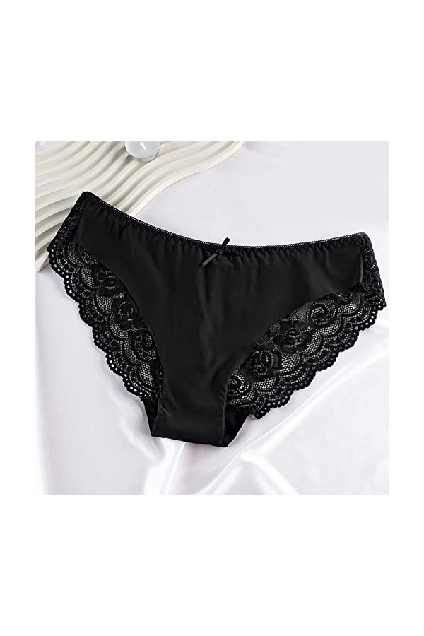 Générique Femmes Sexy Culotte Sculptante Culottes Ouvertes Sexy Culottes À Nœud Taille Basse Culotte sous Vetements Culotte O