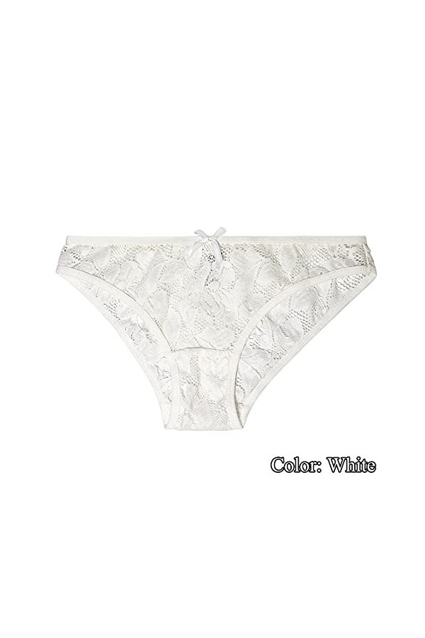 Générique Culotte Taille Haute Femme Strings Dentelle Taille Basse Sensuelle Culotte Sexy Chic Slip Tanga Nuisettes Transpare