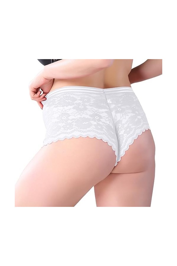 Pianshanzi Strings & Tangas pour Femme String Sexy Érotique avec Élastique Ouvert Slips Tanga Strings Sous-vêtements Taille S