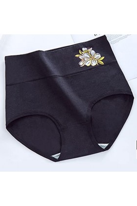 Culottes Stretch Femme String de Absorbante Menstruelle Slips en Pur Coton et Soie 2023 Nouveau Couleur Unie Pantalons Triang