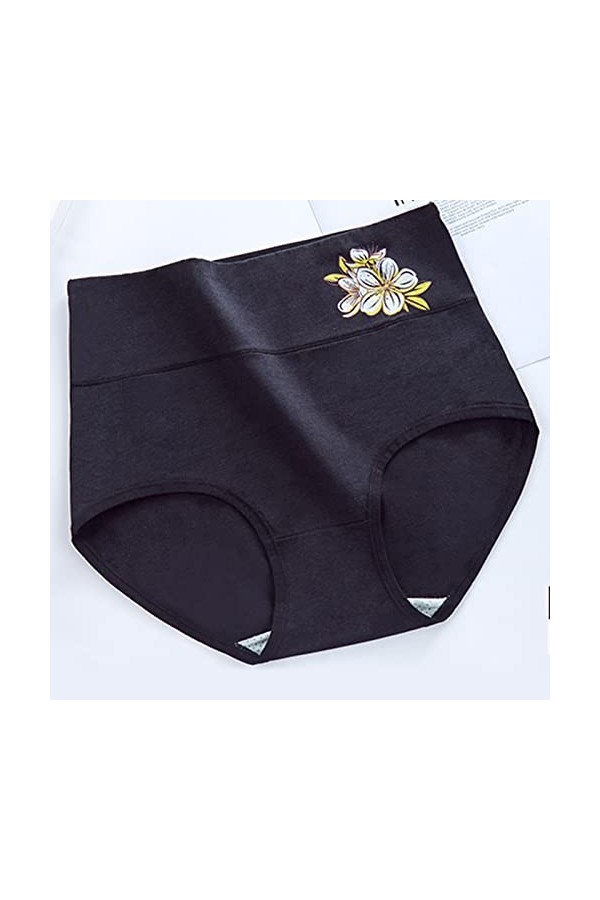 Culottes Stretch Femme String de Absorbante Menstruelle Slips en Pur Coton et Soie 2023 Nouveau Couleur Unie Pantalons Triang