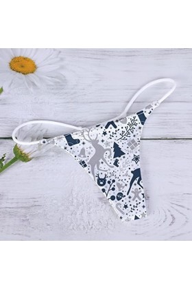 sous-Vetements de Noël Feminins Sexy Hot Coquin Culotte Valentin Chaud String Érotique Dentelle Féminin Sexy Sensuelle Ouvert