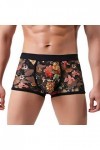 Versage Sous-vêtements pour homme Respirant Sexy Boxer Culotte Homme Sous-vêtements Dentelle Hommes Sous-vêtements Large Boxe