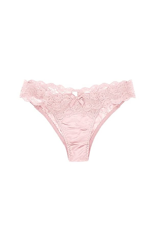 PANPANY Culottes pour Femme Culotte Sexy sans Couture String Multipack Tanga Slips Multicolore Soutien-Gorge Dentelle Femme C