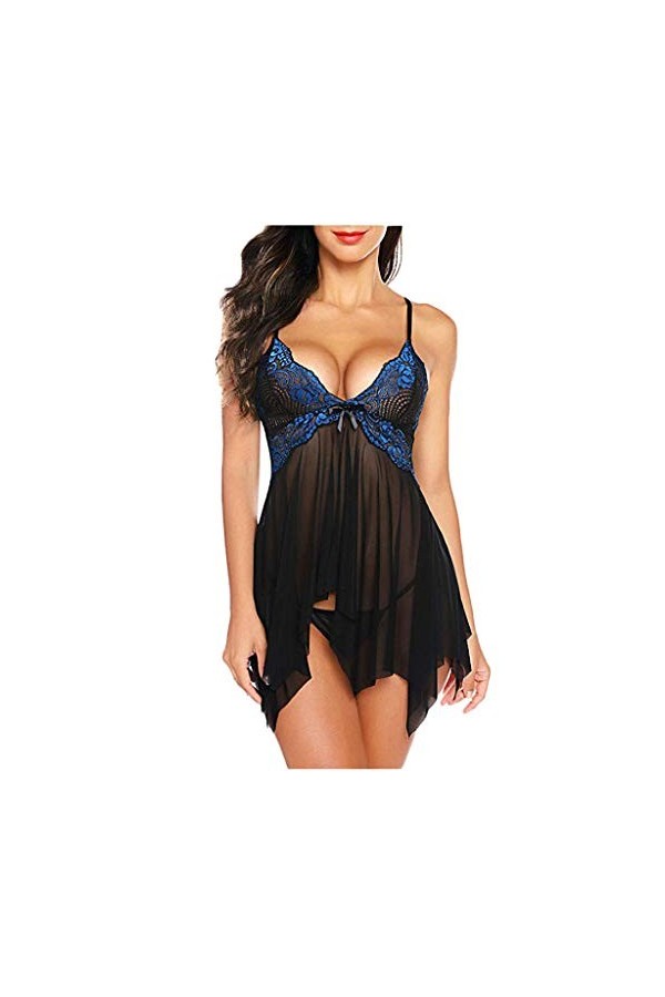 Lingerie Femme Sexy Ensemble Homme Sexy Hot y21k Lingerie Sleepwear Chemise Neck V Femmes Lingerie Dentelle Florale Corset Cu