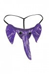 Sexy String Homme Tanga Thong éléphant Renflement Culotte Pochette sous-vêtement Extensible Taille Basse éRotique Culotte Res