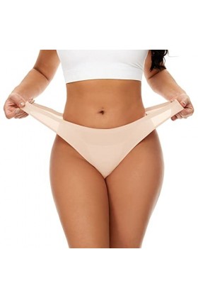 Générique Culotte sans Couture Femme Strings sans Couture Taille Basse Culotte Push Up String Sexy Coquine Hot Nuisettes Tran