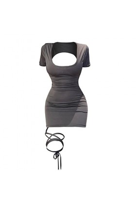 Sexy Lingerie Sexy Imprimé Léopard Hot Passion Night Club Cosplay Pure Desire Pyjamas Lingerie Sexy Lingerie, gris, taille un