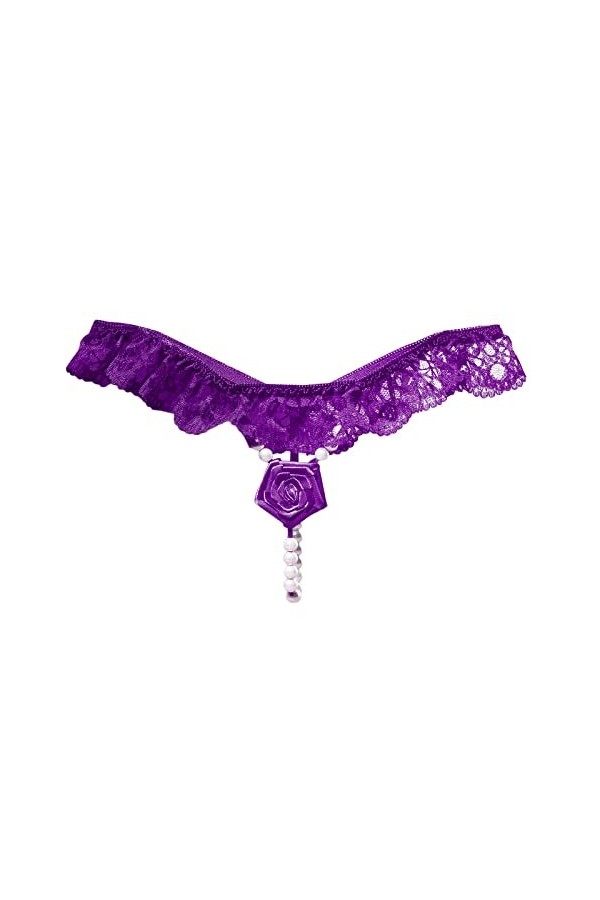 Générique Culotte Femme Sexy Chic Hot Taille Basse sans Couture Culotte Grande Elasticité Dentelle Patchwork Respirant Sexy S