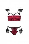 Lingerie Sexy Ensemble Femme Sexy Vêtements De Nuit Dentelle sous-Vetements 2 Pièce Ensemble Soutien Gorge et String Erotique