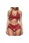 Lingerie Femme Sexy Ensemble Homme Sexy Hot y25k Lingerie sous-vêtements Neckband Dames Dentelle Mode Sexy Body Ouvert Sexy H