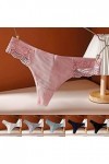 KEIZHUONIQIU Tanga-Strings pour Tanga Feminins en Sexy Slip et Comfortable en Dentelle Culottes Taille Haute Élastique sous-V