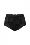 Nouvelle Culotte Chaude pour Les Femmes Crochet Dentelle Culotte à Lacets Sexy évider sous-vêtements en Coton Black, XXXXXL 