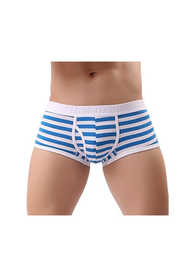 Lingerie Femme Sexy Ensemble Homme Sexy Hot y20k Shorts Sexy Pouch Mens rayé Souffle Slip Culottes sous-vêtements renflants s